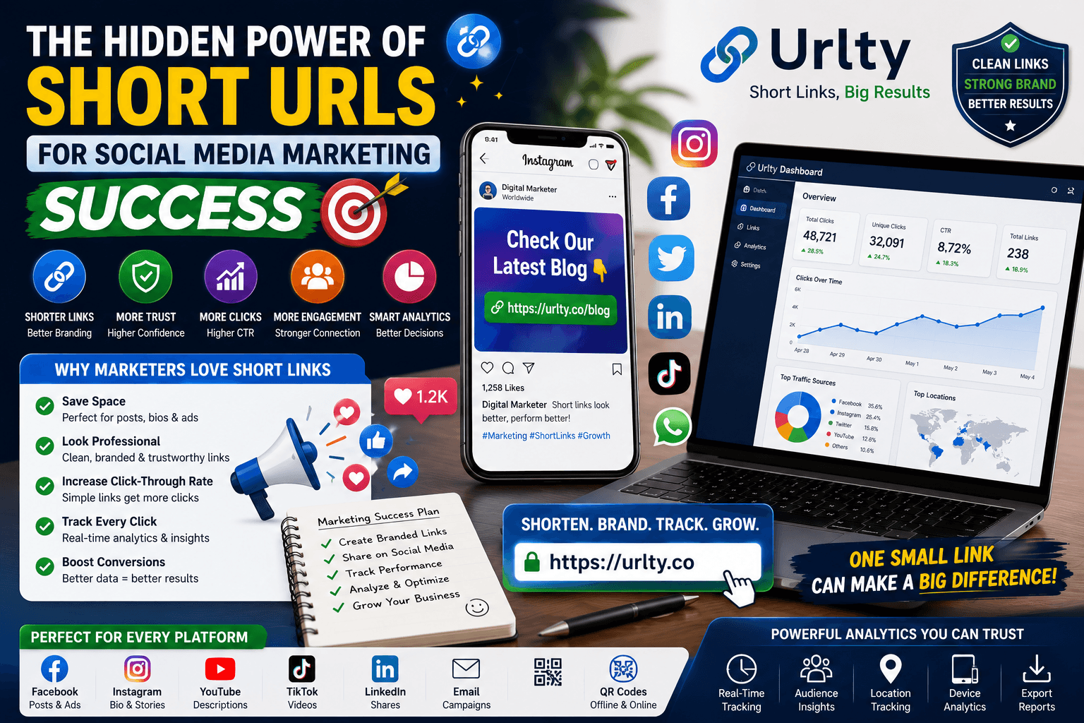 The Hidden Power of Short URLs for Social Media Marketing Success
